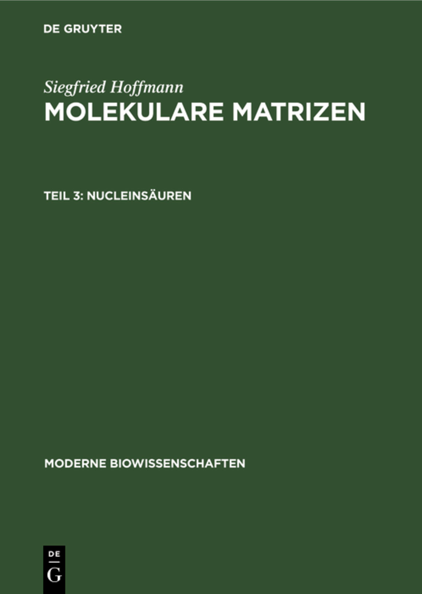Nucleinsäuren